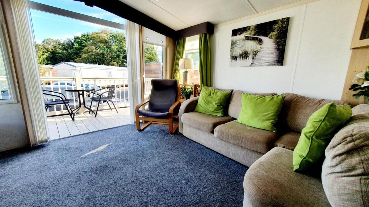 Apple Tree Lodge Hot Tub 3 Bedroom 2 Bars モーペス エクステリア 写真
